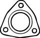FONOS 81042 Gasket, exhaust pipe